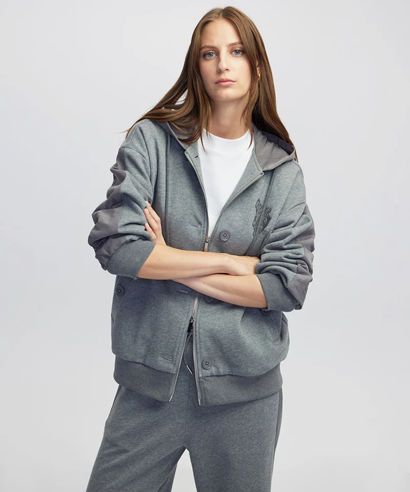 ابيكول Monogram Patch Sweatshirt